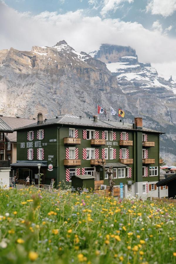 Hotel Drei Berge Mürren Exterior foto